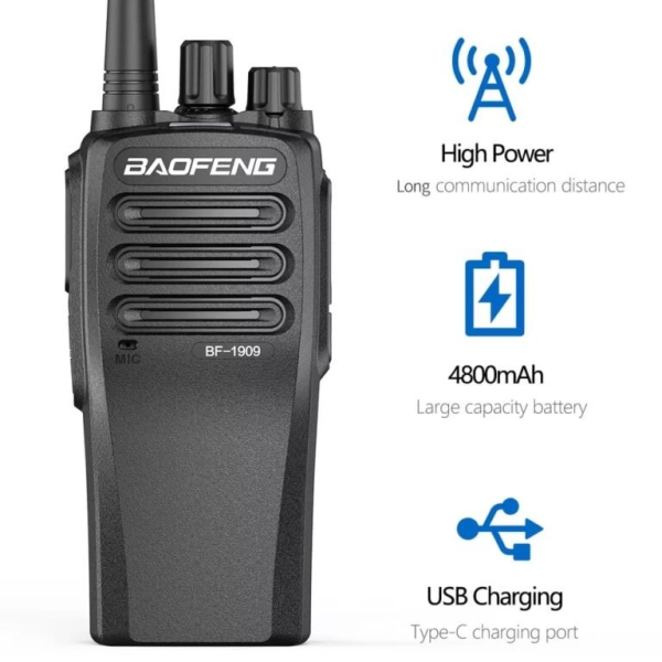RADIO ANALOGA BF-1909 UHF BAOFENG