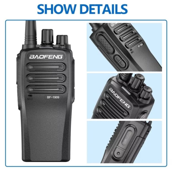 RADIO ANALOGA BF-1909 UHF BAOFENG