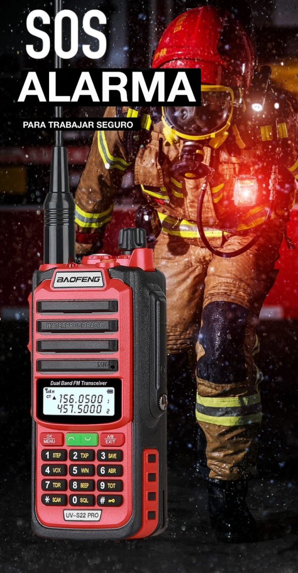 RADIO DUAL BANDA UV-98 PRO IP68 BAOFENG