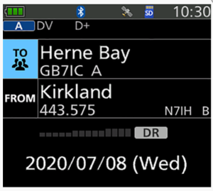 RADIO DUAL BANDA ID52A ICOM