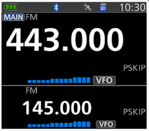 RADIO DUAL BANDA ID52A ICOM