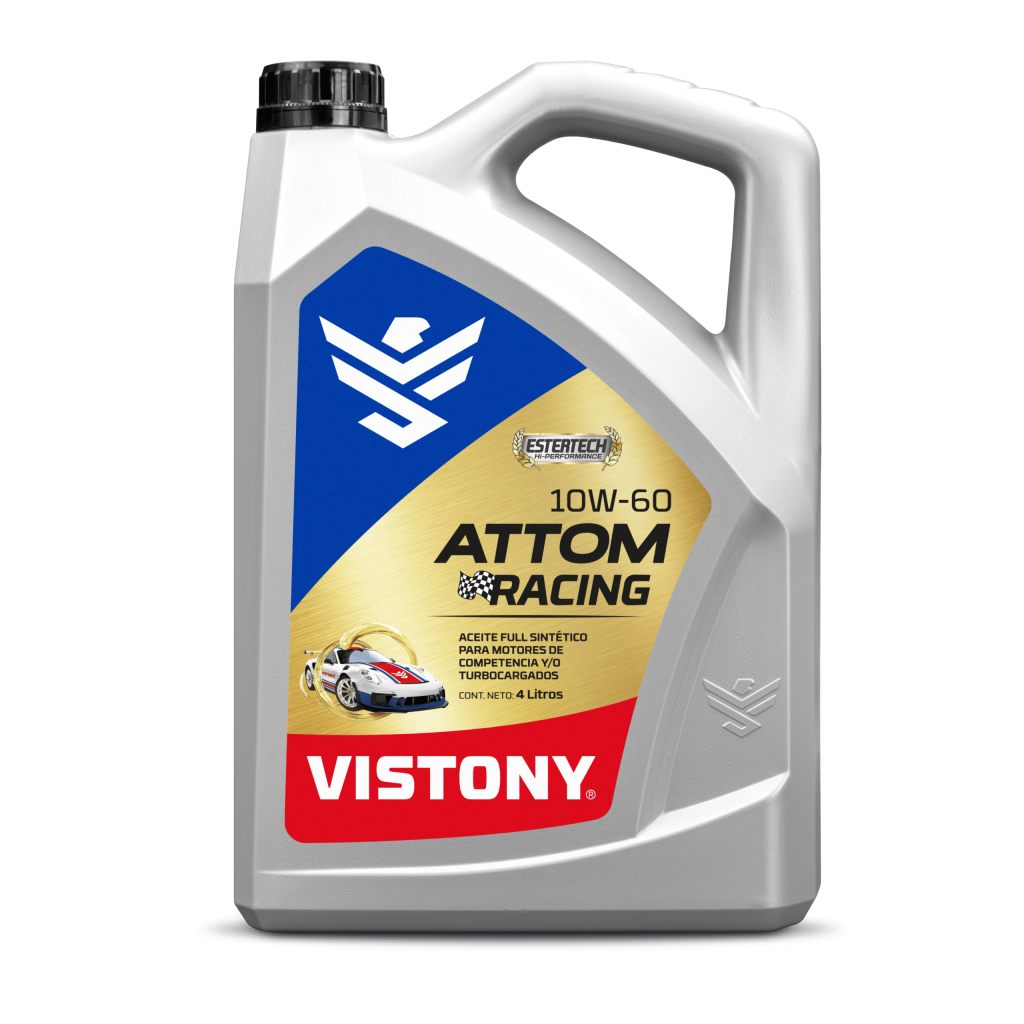 ACEITE 10W-60 4L ATTOM RACING S320 4 UN VISTONY