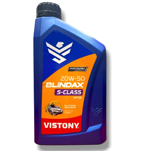 ACEITE MOTOR A GASOLINA BLINDAX S-CLASS SAE 20W-50 1L VISTONY