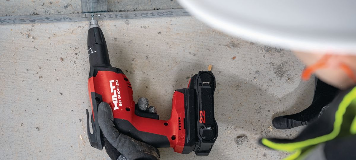 ATORNILLADOR DE TABIQUE SECO SD 5000-22 HILTI - Tanawa ATORNILLADOR DE TABIQUE SECO SD 5000-22 HILTI