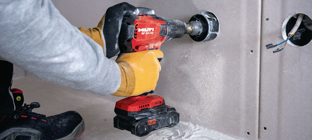 ATORNILLADOR TALADRO CON PERCUSION SF 4H-22 HILTI - Tanawa ATORNILLADOR TALADRO CON PERCUSION SF 4H-22 HILTI