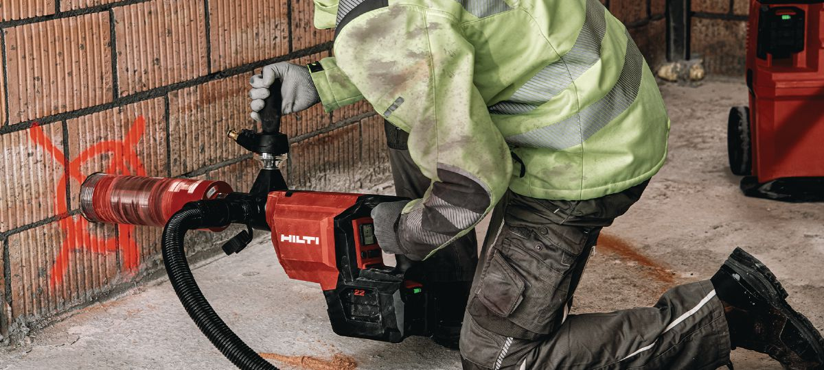 TALADRO DE CORONA A BATERIA DD 150-U-22 HILTI - Tanawa TALADRO DE CORONA A BATERIA DD 150-U-22 HILTI