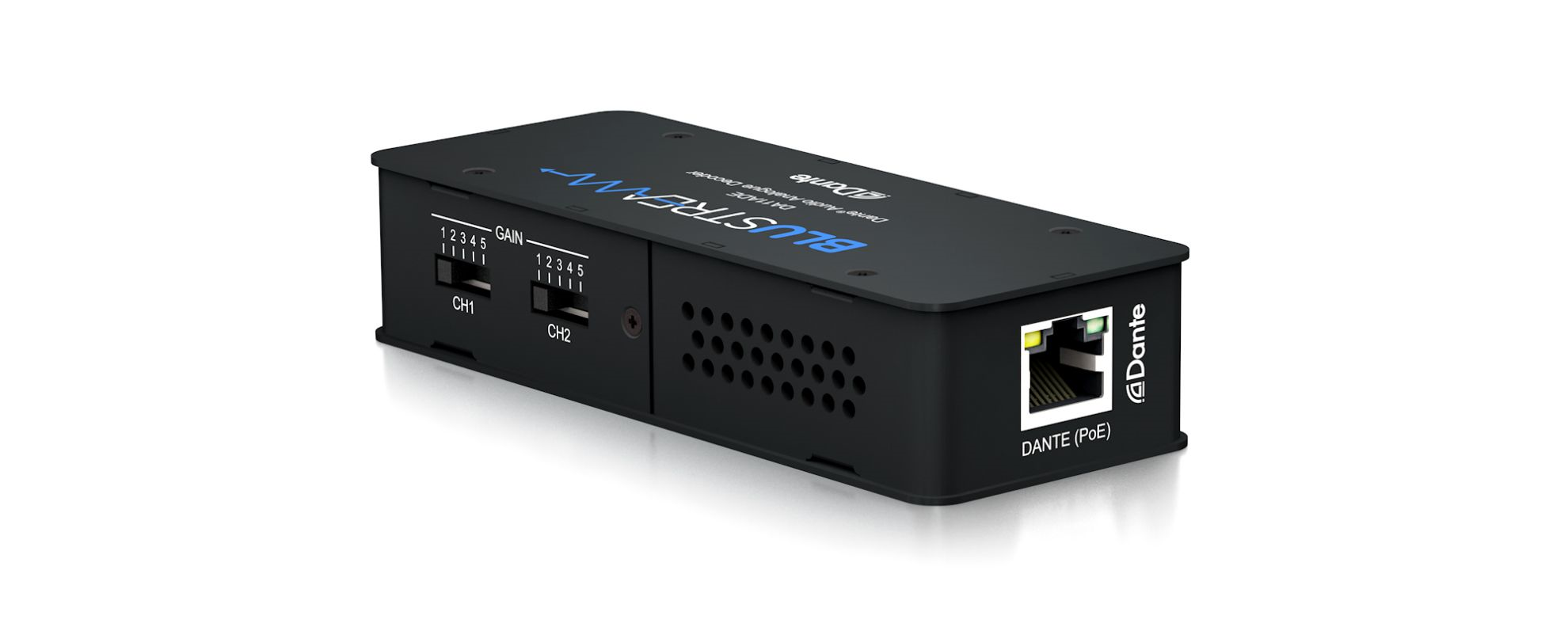DECODIFICADOR ANALOGICO DE AUDIO DANTE DA11ADE BLUSTREAM