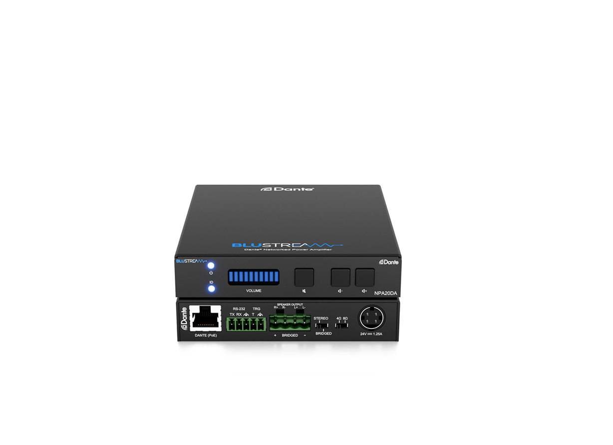 AMPLIFICADOR DE POTENCIA EN RED NPA20DA BLUSTREAM