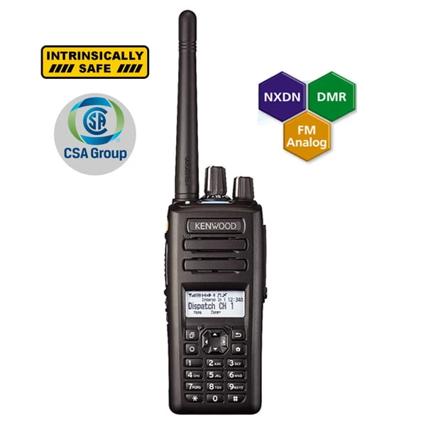 RADIO DIGITAL VHF ANTIEXPLOSIVA NX-3220-ISCK3 KENWOOD